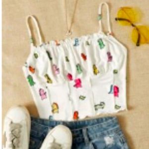 NEW SO CUTE DINASOR TOP